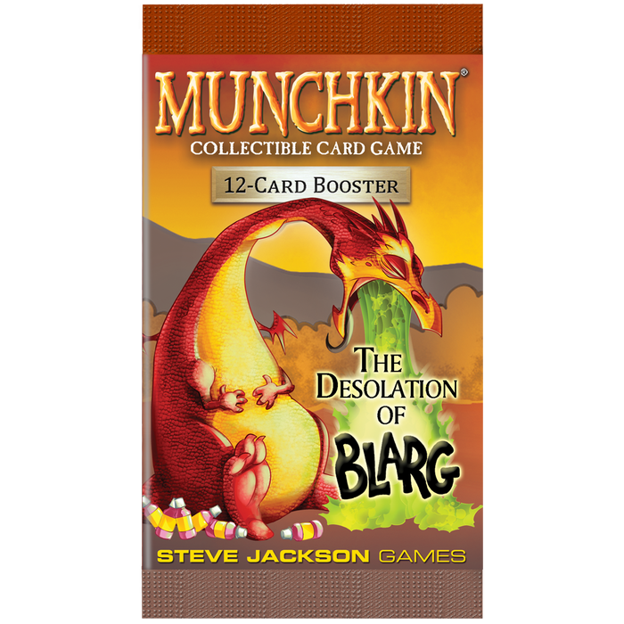 Munchkin CCG : The Desolation of Blarg Booster Pack!