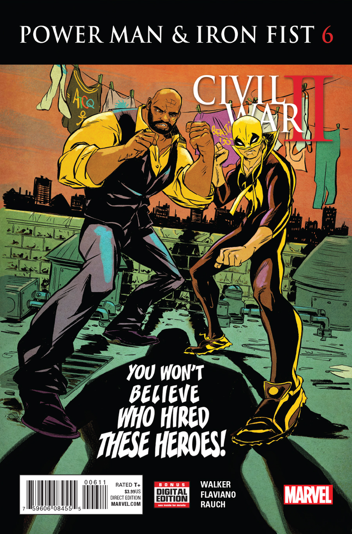 Power Man and Iron Fist #6  (2016 Marvel)