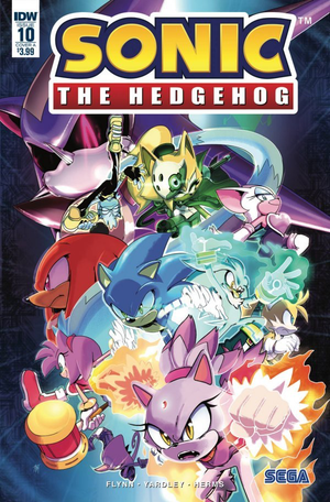 SONIC THE HEDGEHOG #10 Main Cover (A)