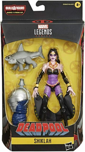 Marvel Deadpool Legends SHIKLAH & JEFF Action Figure, 6-inch (STRONG GUY BAF)