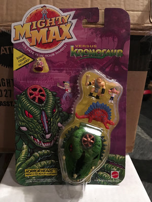 Mighty Max Horror Heads : Kronosaur MOC Case Fresh No Sticker