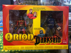 Orion and Darkseid DC Direct Deluxe Action Figure Set MIB (Open Box)