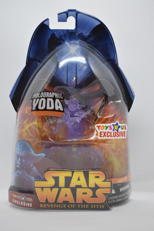 STAR WARS REVENGE OF THE SITH: Holographic Yoda TRU Exclusive  MOC