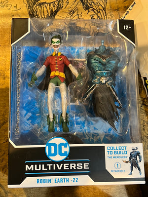 DC MULTIVERSE : Earth 22 Robin Crow w/ Merciless BAF Part