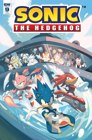 Sonic the Hedgehog #9 1:10 Incentive Variant
