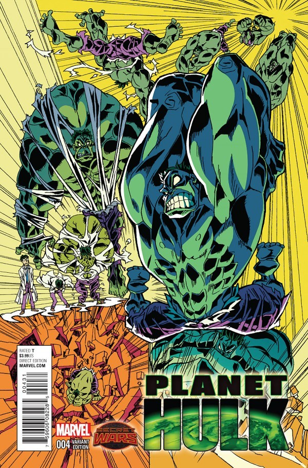Planet Hulk #4 (Secret Wars 2015 Mini-Series) Manga Variant