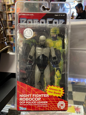 ROBOCOP : Vintage NECA Figure TRU Exclusive Night Fighter (Glow-in-the-Dark) MIB