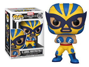 Pop! Marvel: Lucha Libre Wolverine Mint in BCW Pop Protector