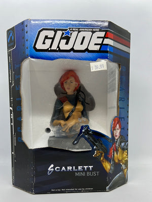 GI JOE : PALISADES SCARLETT BUST MIB