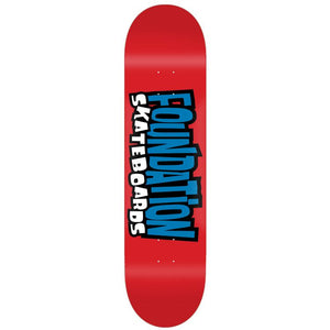 From The 90's Red 8.0 FOUNDATION DECK