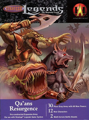 Stratego Legends: Qa'ans Resurgence (2001) Sealed Expansion