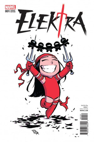 Elektra #1 (2017 4th Series) Scottie Young Variant