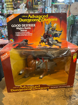 Advanced Dungeons & Dragons Good Destrier Mighty Battle Horse Mount 1983 LJN TSR
