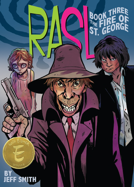RASL COLOR ED. VOLUME 3 : THE FIRE OF ST. GEORGE, TRADE PAPERBACK EDITION (JEFF SMITH)