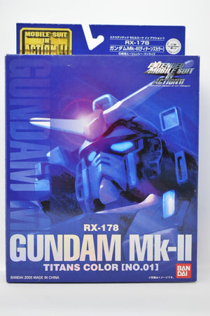 GUNDAM RX-178 Titans Color No.01  Extended Mobile Suit in Action MIB 2004 Bandai MIB
