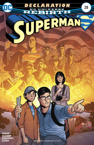 SUPERMAN #28 (2016 Rebirth Series) Main Cover