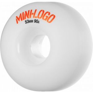 Mini-Logo Militant 90A Hybrids 53mm (Set of 4 Wheels) White