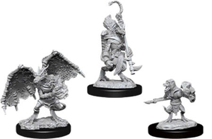 D&D Nolzur's Marvelous Unpainted Miniatures: W12 Kobold Inventor, Dragonshield, & Sorcerer