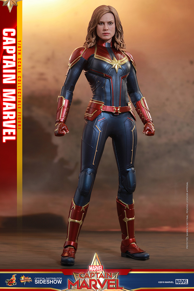 Captain Marvel Deluxe Version MMS522: Sixth Scale Figure By Hot Captain Marvel Deluxe Version MMS522: Sixth Scale Figure By Hot