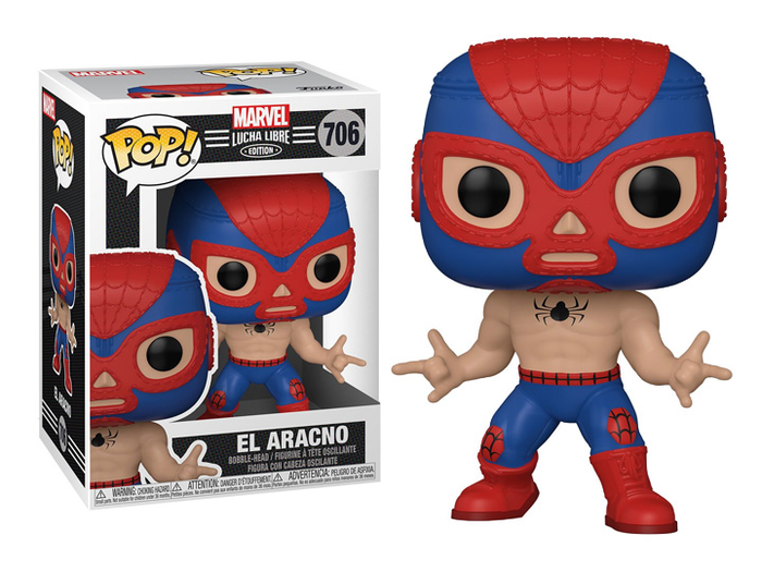 Pop! Marvel: Lucha Libre El Aracno (Spider-Man) (Mint in BCW Protector)