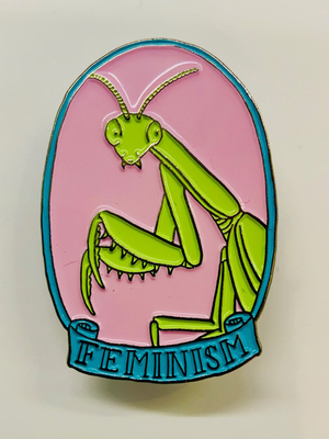 Enamel Pin: Feminism by Sarah Duyer