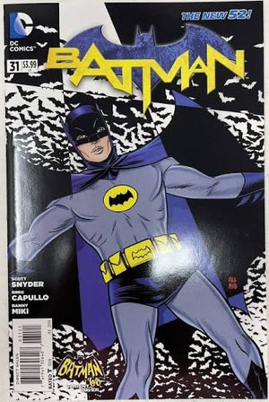 Batman #31 New 52 Snyder/Capulo Batman '66 Allred Variant 1:25