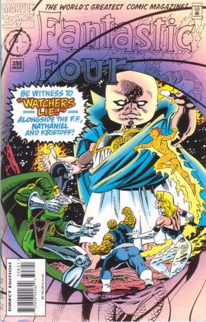 Fantastic Four #398 Rainbow Foil Cover