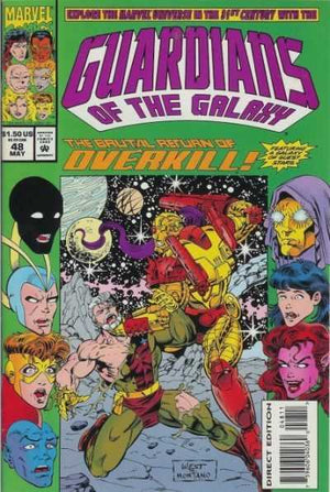 GUARDIANS OF THE GALAXY #48 (1990 1st Series)