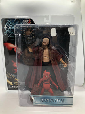 HELLBOY : RASPUTIN & YOUNG HELLBOY MEZCO FIGURE MOC