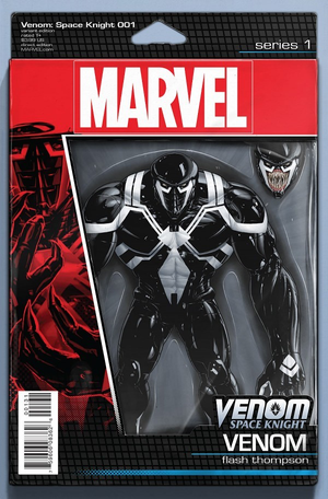 VENOM: SPACE KNIGHT #1 Action Figure Variant (***COMIC BOOK NOT A TOY!)
