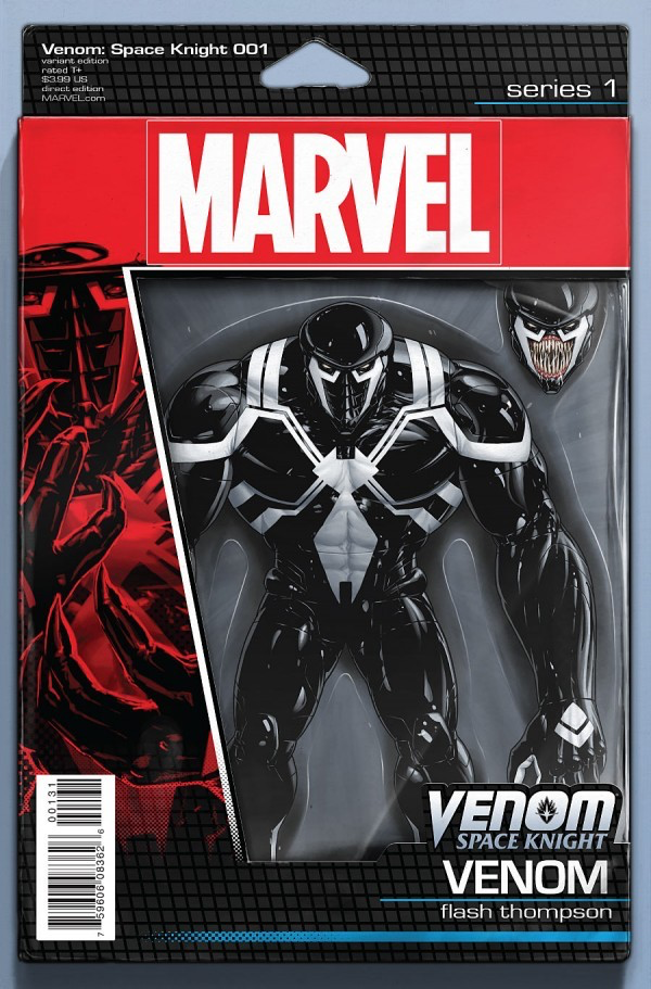 VENOM: SPACE KNIGHT #1 Action Figure Variant (***COMIC BOOK NOT A