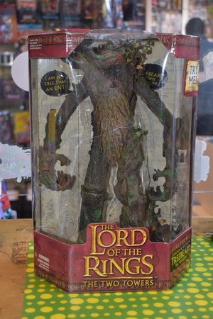 LORD OF THE RINGS : Talking Treebeard Figure MIB (Open Box)
