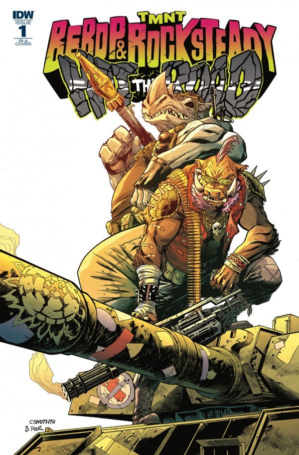 TMNT : Bebop & Rocksteady Destroy Everything #1 1:10 RI Cover Teenage Mutant Ninja Turtles