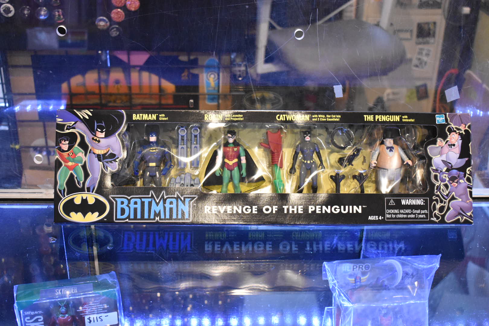 Batman Revenge of the Penguin newest 4-figure set