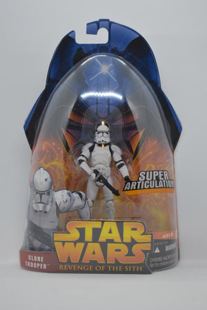 STAR WARS REVENGE OF THE SITH: Clone Trooper (Super Articulation)  MOC