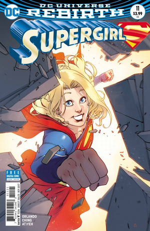 Supergirl #11 (Rebirth2016) Variant Cover