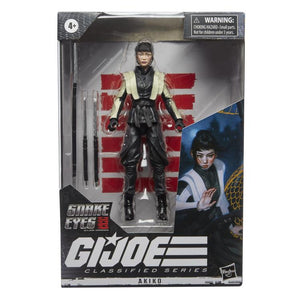 Snake Eyes: G.I. Joe Origins Classified Series Akiko MIB