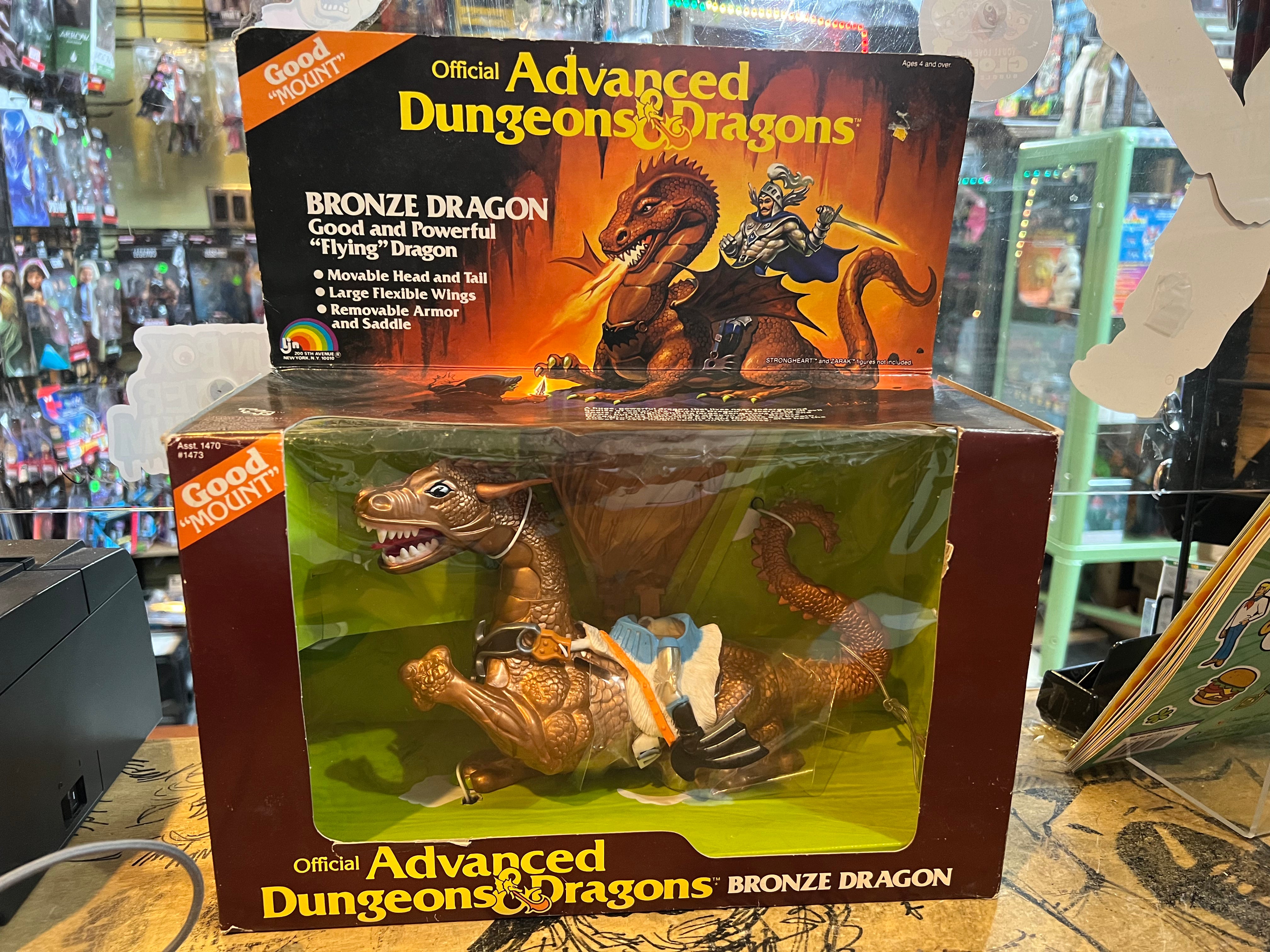 Bronze Dragon Advanced Dungeons and Dragons 1983 LJN NEW MIB
