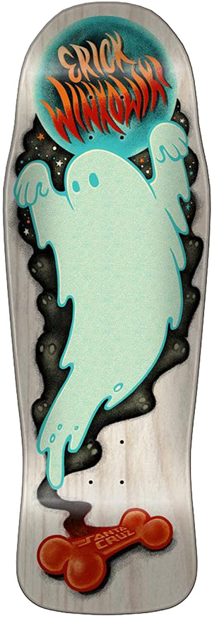 Santa Cruz :  WINKOWSKI GHOST PREISSUE DECK-10.34x30.54 WHT OLD SCHOOL SHAPE