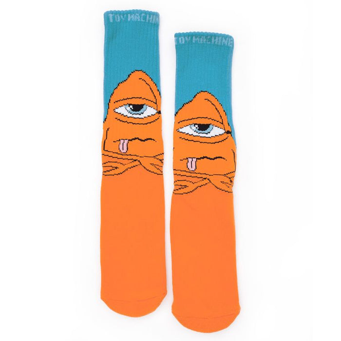 TOY MACHINE :  BOARD SECT BLUE SOCKS  1 Pair