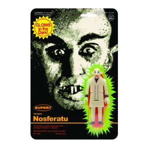 Nosferatu ReAction Figure - Monster Glow Super 7 MOC