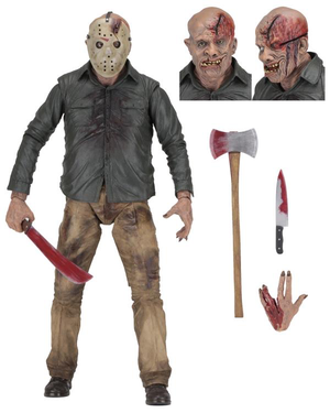 NECA Friday the 13th: The Final Chapter 1/4 Scale Jason Figure MIB (DUE TO SIZE, NOT AVAILABLE FOR FREE SHIPPING)