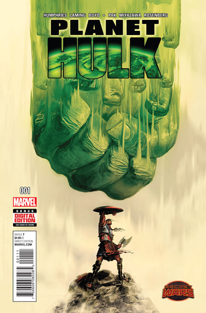 Planet Hulk #1 (Secret Wars 2015 Mini-Series)