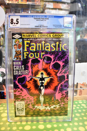 Fantastic Four #244 CGC 8.5 (Frankie Raye becomes Nova)