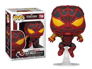 Pop! Games: Marvel's Spider-Man Miles Morales (S.T.R.I.K.E. Suit) Mint in BCW Pop Protector