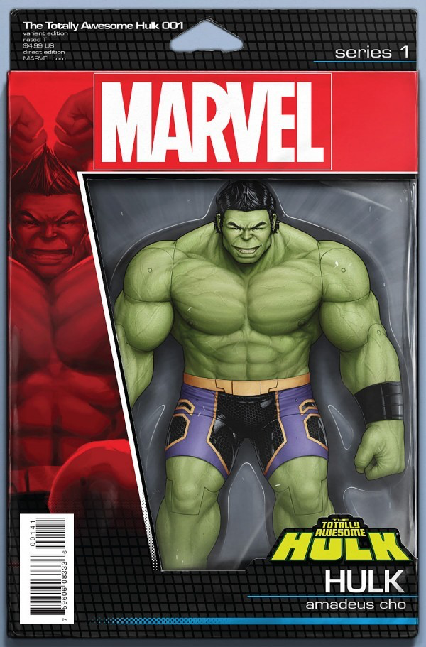 The Totally Awesome Hulk #1 Action Figure Variant (THIS IS A COMIC BOOK)