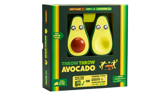 THROW THROW AVOCADO (Dodgeball Party Game from Exploding Kittens)