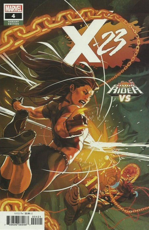 X-23 #4 (2018 Series) PUTRI COSMIC GHOST RIDER VS. VARIANT