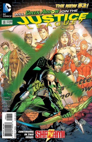 JUSTICE LEAGUE #8 (2011 New 52 Series)