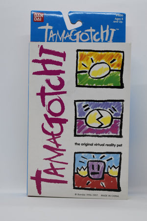 Vintage Tamagotchi : Mint in Sealed Box 1997 Orange Virtual Pet